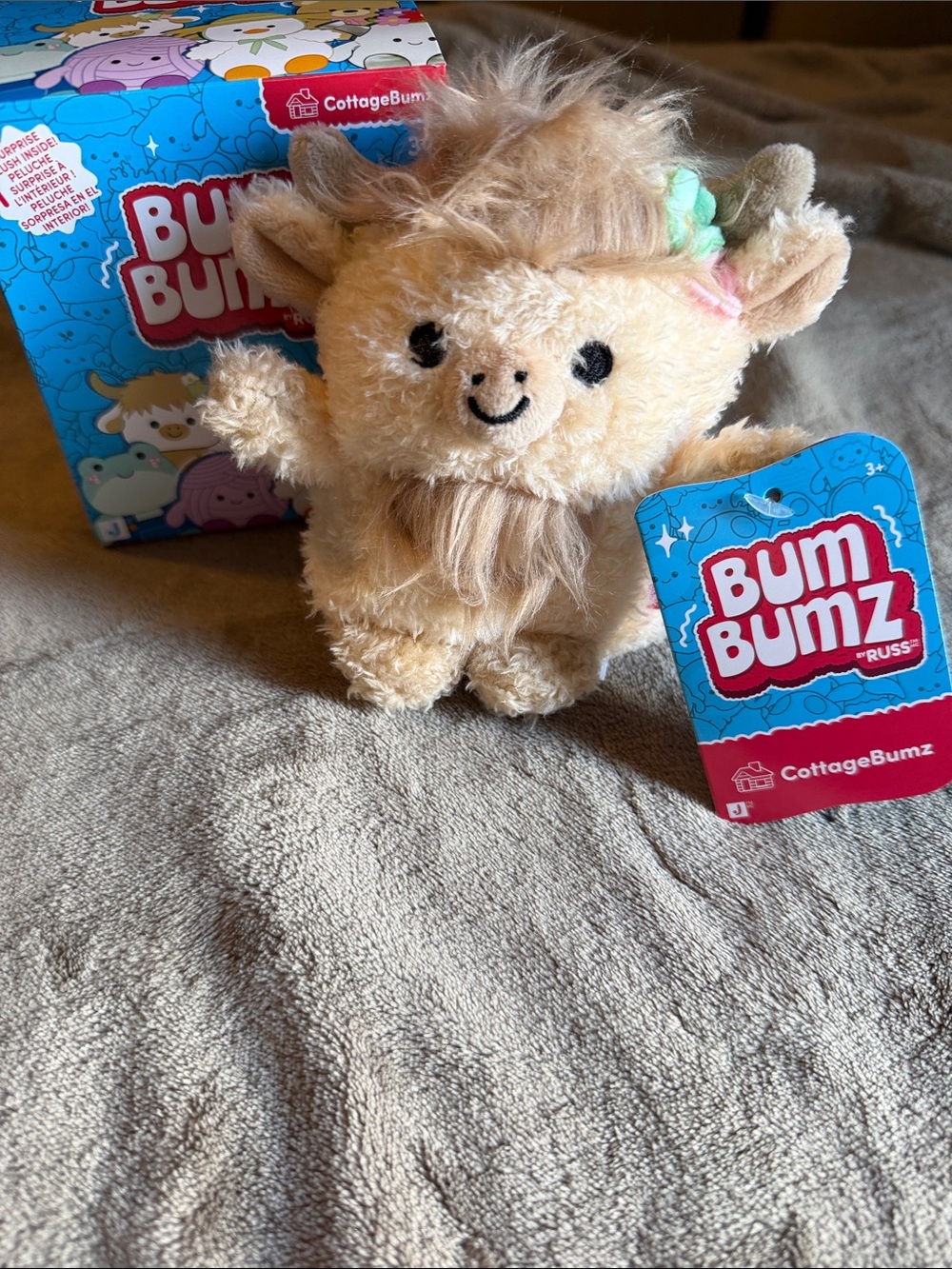 CottageBumz BumBumz Holden Plush Toy - Cream